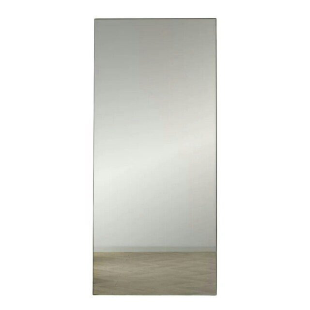 Islington Rectangular Mirror Black H 180cm x L 80cm 1
