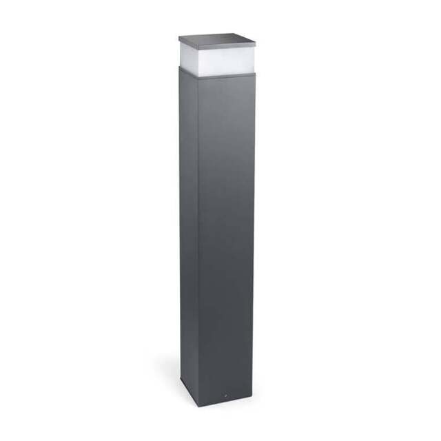 Cubik LED Outdoor Tall Bollard Light Urban Grey IP65 - Special Offer