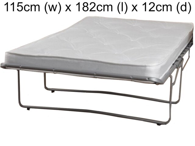 115cm Wide Pocket spring, metal action replacement sofabed sofa bed settee spring, 2 fold,sprung mattress Multi