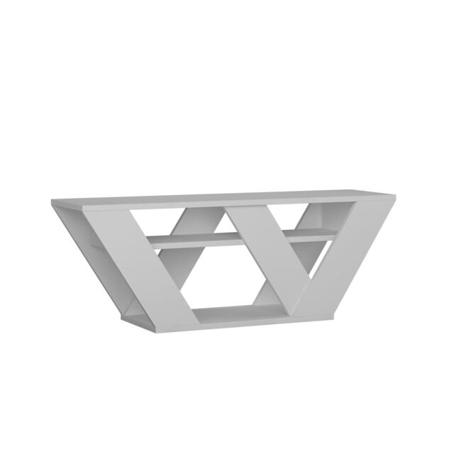 Decortie Pipralla TV Stand 110.5x30x40cm White