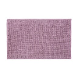 Chenille Bobble Bath Mat Non-Slip 50 x 80cm - Heather