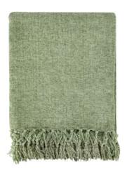 "Camilla Collection Chenille Throw in Meadow Green (60"" x 80"")"