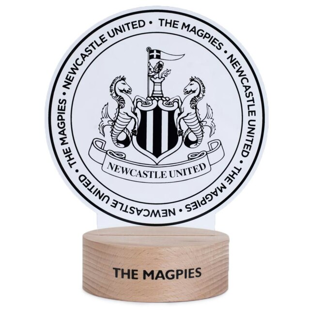 Newcastle United FC Crest LED Light - Blue/White/Black - One Size