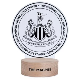 Newcastle United FC Crest LED Light - Blue/White/Black - One Size