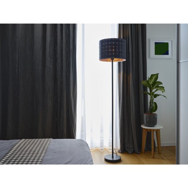 Osram Decor Felt Weaving Floor Lamp E27 Dark Grey Modern Standing Light