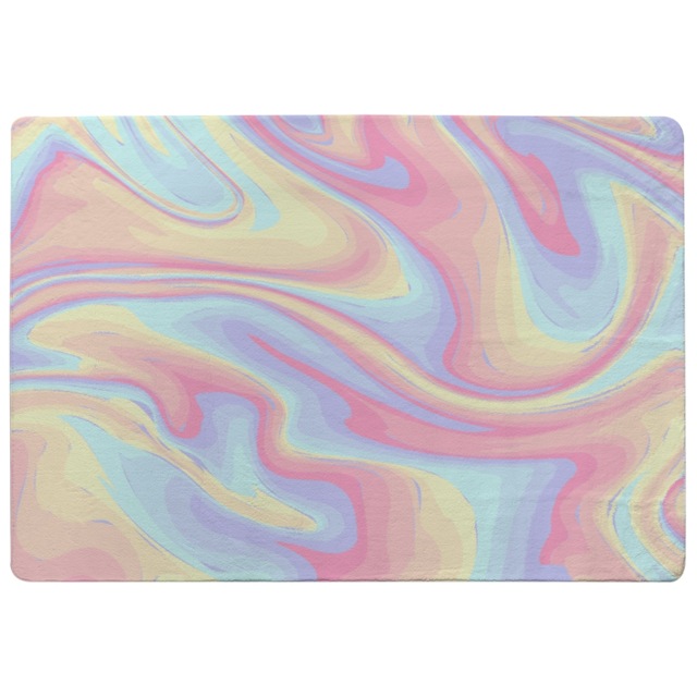 Colorful Marble Rug Multi