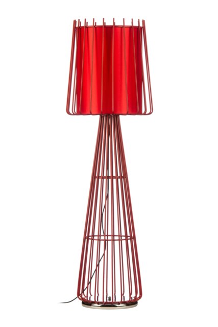 Aria Red Floor Lamp Red