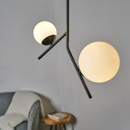 ValueLights Beauworth Brushed Gold Semi-Flush Light and G9 Capsule LED 3W Warm White 3000K Bulb