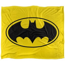 Batman Contrast Logo Blanket - Multicoloured - One Size
