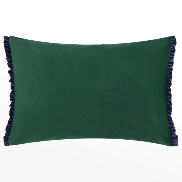 Wylder Tilly Pine/Navy Filled Cushion 40 x 60cm Multi