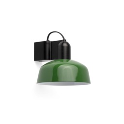 Tatawin Dome Wall Lamp Black, Gloss Green 1x E27