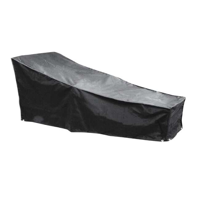 Cozy Bay EZBreathe Sun Lounger Cover in Black