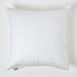 "Homescapes Luxury Duck Feather Cushion Pad Insert Inner 80 x 80 cm (32 x 32 inches) White 80 x 80 cm (32 x 32"")"