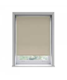 70cm No Drill Taupe Thermal Blackout Roller Blind (170cm Drop) Brown