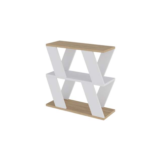 Decortie Lazena 3-Tier Side Table 60x21x55cm Oak