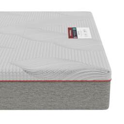 Visco Therapy Harmony Support Pocket Sprung 2000 Mattress 24cm - Medium Comfort, Edge Support, UK Made White White Single 1
