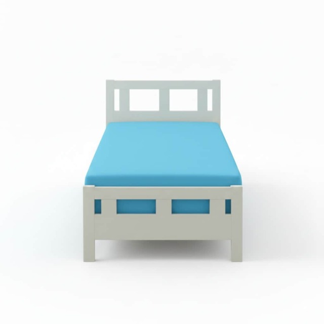 Flannelette Cot Bed Fitted Sheet Soft Brushed Cotton Bedding Comfort Blue Cot Bed