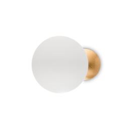 Eclissi LED Decorative Wall Light White Gold, 3000K