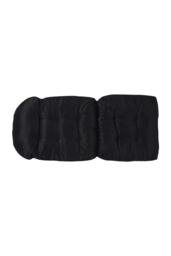 Living and Home Outdoor Waterproof Tufted Swing Seat Cushion, Black