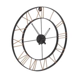 Cassia Large Industrial Style Clock Lincoln Metal Multi One Size