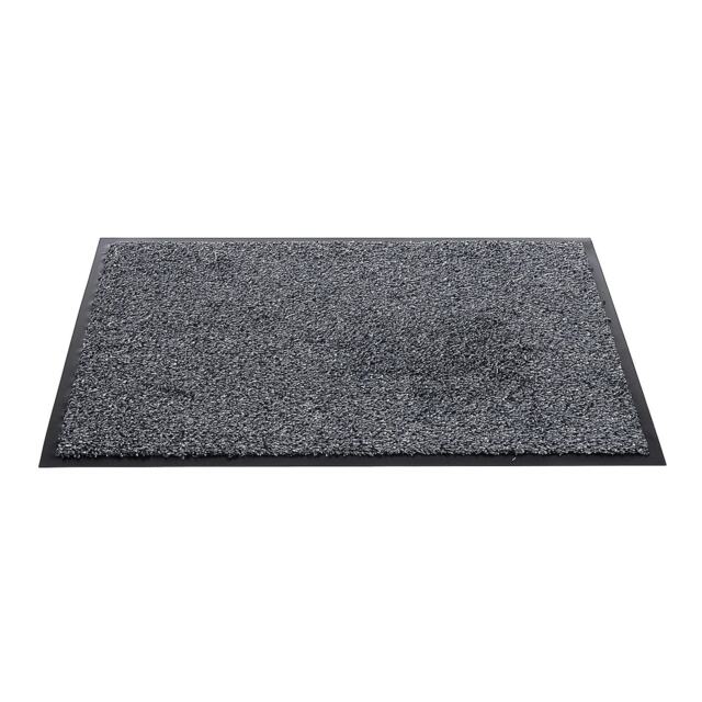 Sentry Barrington Cotton Washable Mat 16 x 24''Grey - One Colour - One Size