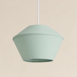 CGC CELEST Pastel Green Spherical Cotton Lampshade 30cm