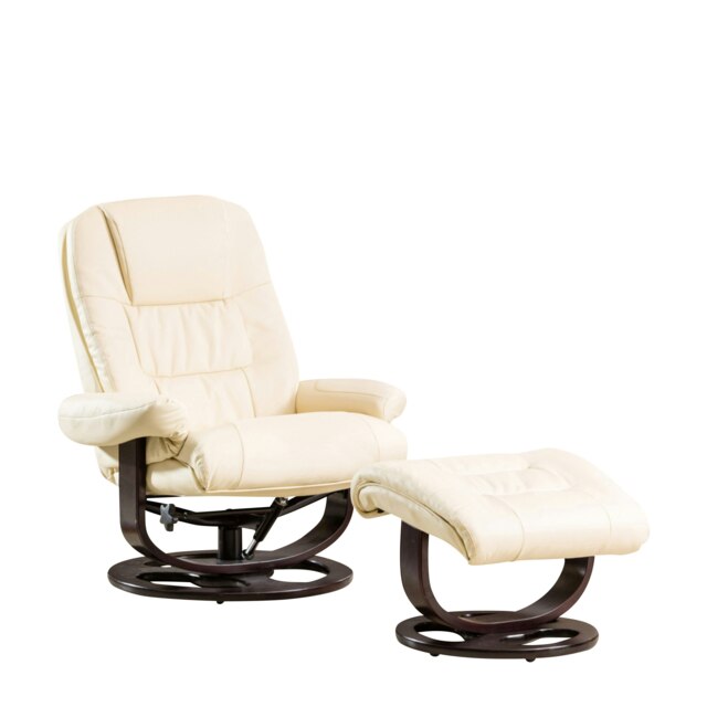 Burdell Swivel Recliner Cream