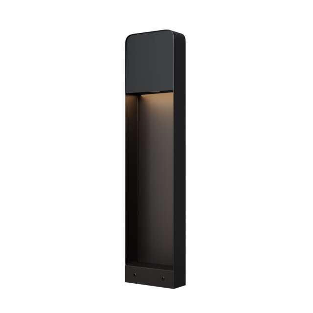 Porte Outdoor Bollard Black 3000K 250lm IP54
