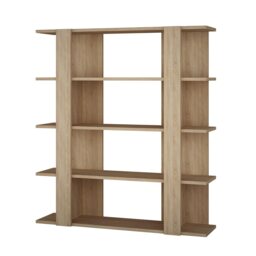 Decortie Tita Bookcase 110x29x121cm Oak