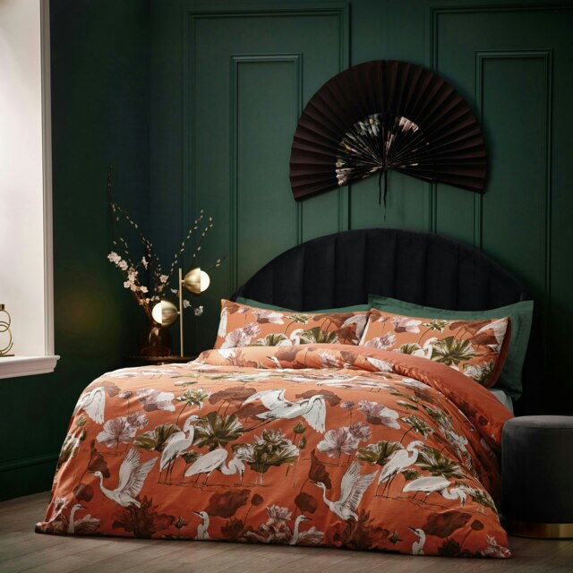 Wylder Kushiro Exotic Cotton Sateen Single Duvet Cover Set