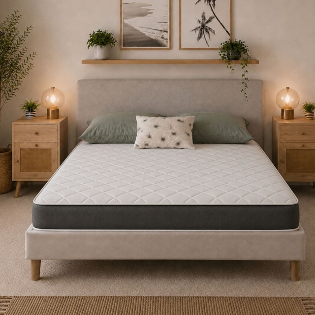 18cm Hybrid Memory Foam Spring Mattress Soft Feel