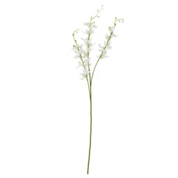 Hill Interiors Cymbidium Spray Artificial Flower - White - One Size