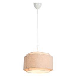 Nordlux Takai Indoor Pendant Light Brown Stainless steel E27 On-Fixture Switch - Mains Powered, IP20