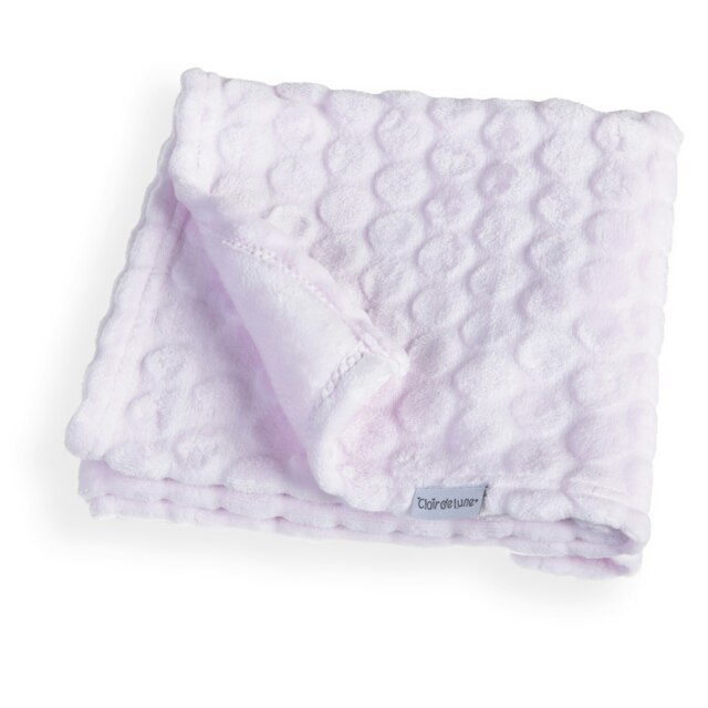 Clair de Lune Marshmallow Pram Blanket - Pink