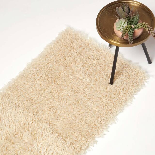Homescapes Luxury Fluffy Shaggy Rug