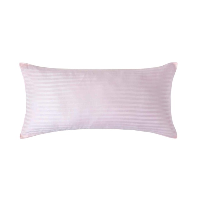 Homescapes Pink European Size Egyptian Cotton Pillowcase 330 TC - 40 x 80 cm