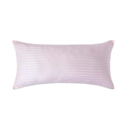 Homescapes Pink European Size Egyptian Cotton Pillowcase 330 TC - 40 x 80 cm