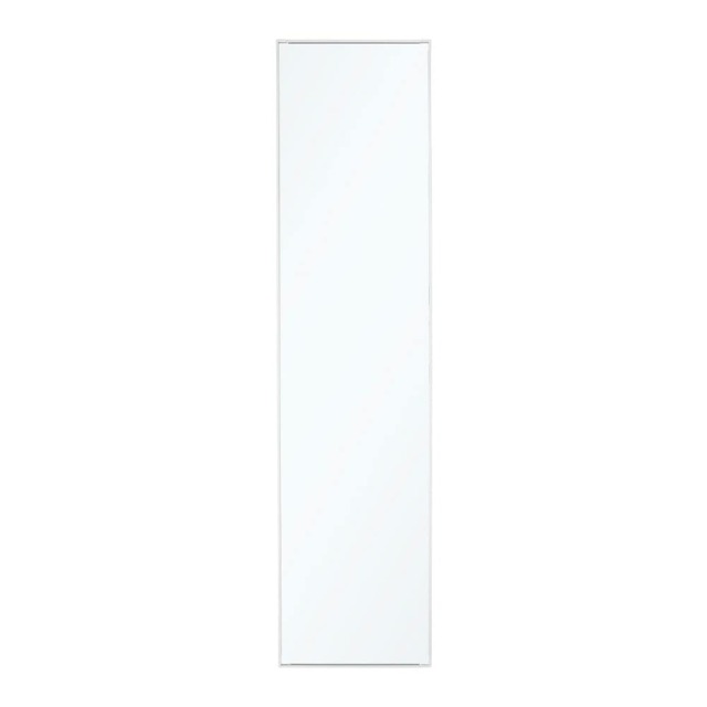 Living and Home Modern Full-Length Wall Mirror - 120*30cm - Silvery White