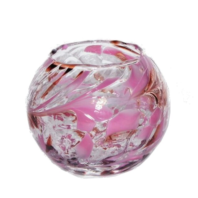 Milford Collection Tealight Holder April Birthstone Friendship Nightlight Pearl Large