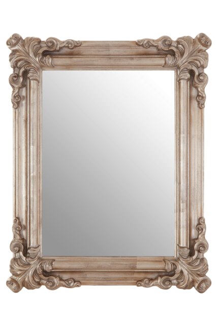 Georgia Silver Wall Mirror Silver