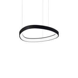 Gemini Integrated LED Pendant Ceiling Light Black 4350lm 4000K