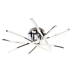 Caprice Integrated LED 5 Light Flush Light Chrome