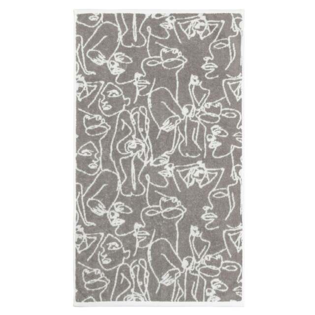 furn. Everybody Jacquard Hand Towel Grey