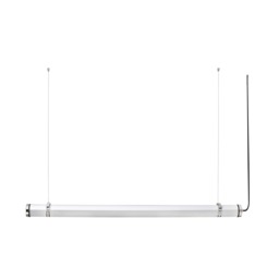 Scuba 120cm Outdoor Pendant Ceiling Light Chrome IP66 3000K