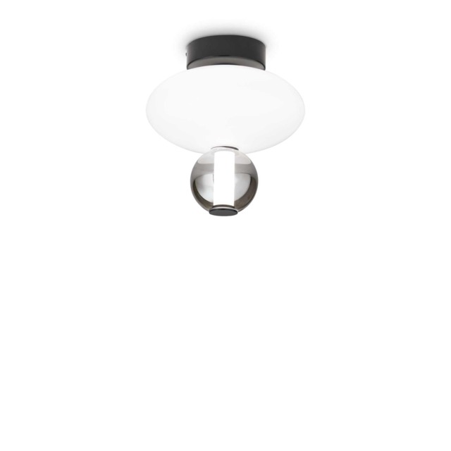 Lumiere Integrated LED Semi Flush Light Black 2350Lm 3000K