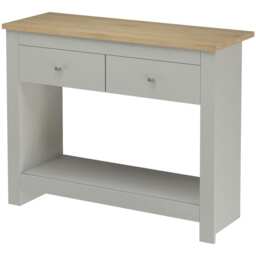 LOFT24 Emerald Console Table GreyOak Grey Grey Oak