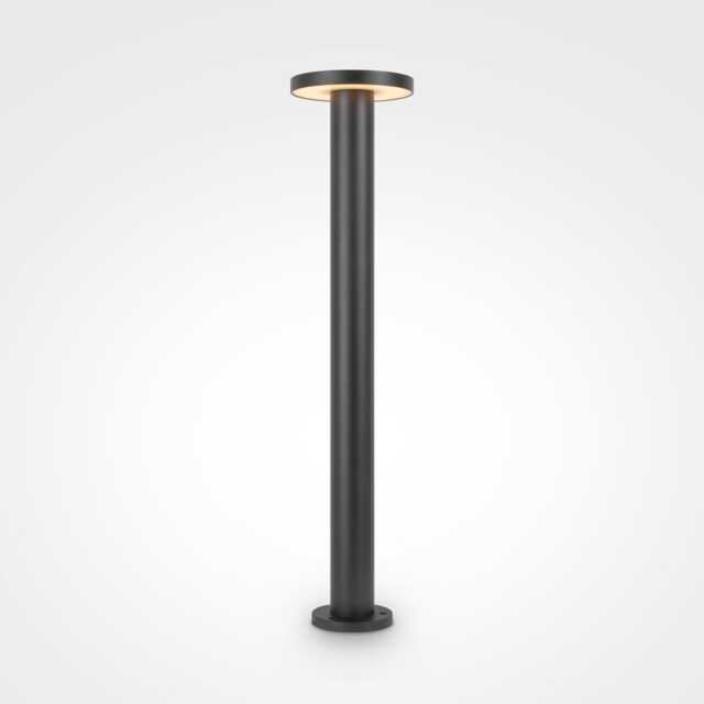 Maytoni Wald Outdoor Bollard Graphite, 80cm, 3000K IP65