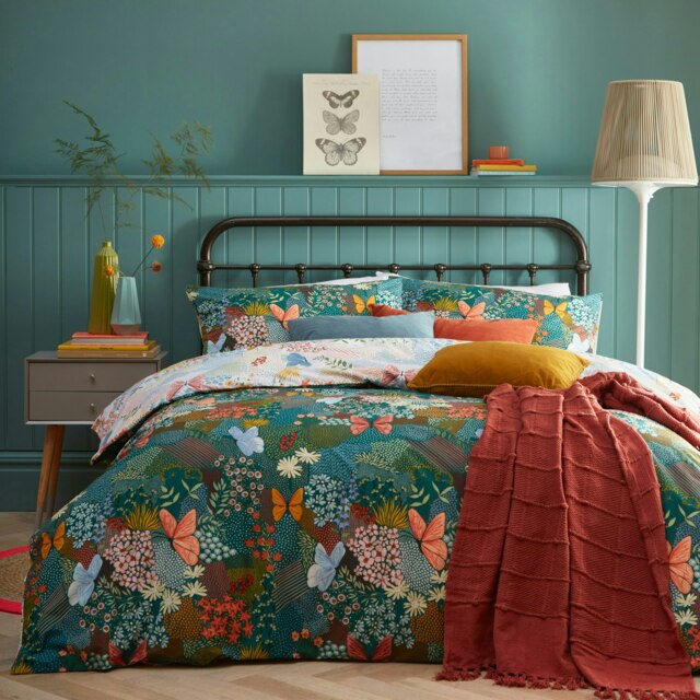 furn. Forage Floral Single Duvet Cover Set