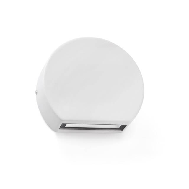 Pill LED Outdoor Wall Light White IP54