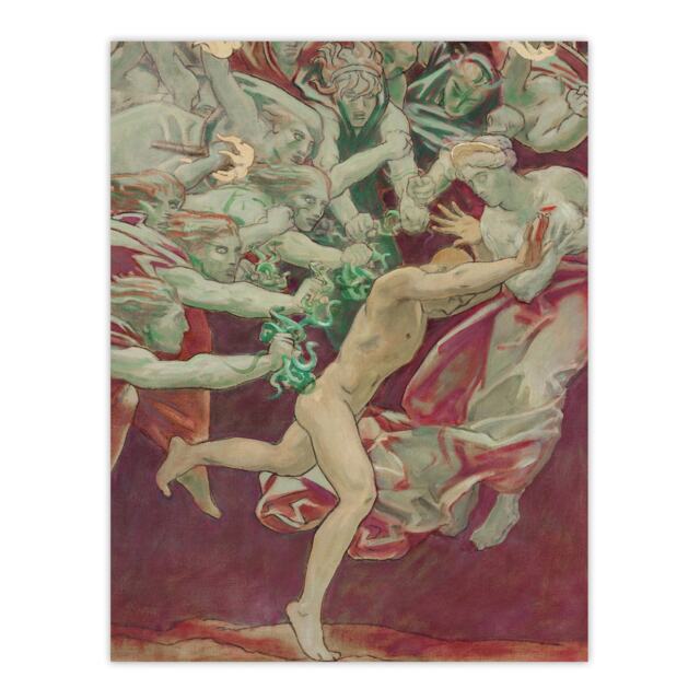 Orestes and the Furies John Singer Sargent Huge Wall Art Print 18X24 In